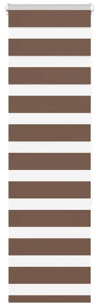 Tenda A Rullo Zebra Larghezza Tessuto 40,9 Cm Poliestere /