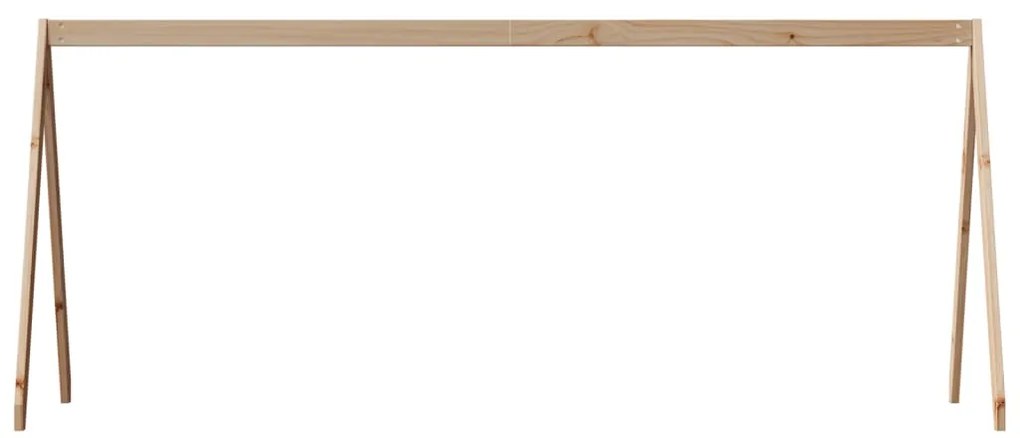 Tetto per letto bambini 209x85,5x88 cm legno massello di pino
