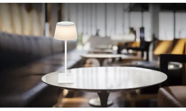 Globo 58434W - Lampada da tavolo LED dimmerabile con funzione Touch GREGOIR LED/4W/5V IP44