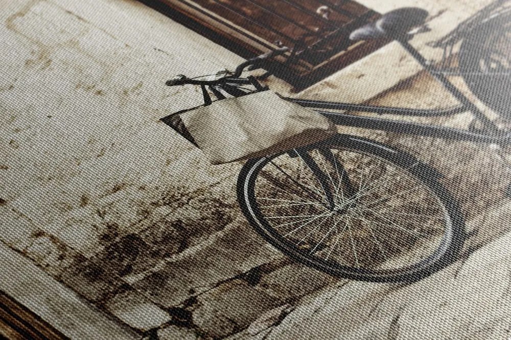 Stampa su tela – Bicicletta retrò