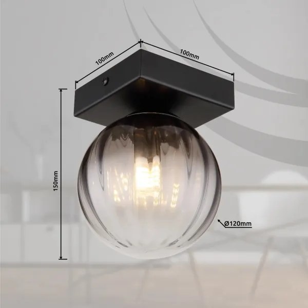 Globo 15216-1 - Plafoniera DALLERTA 1xG9/10W/230V