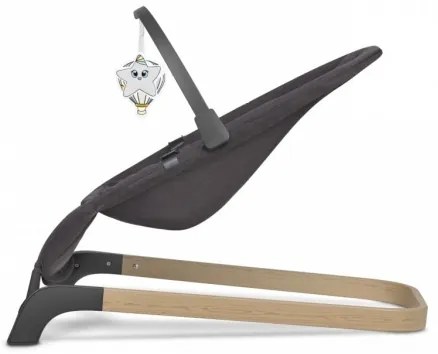 Lionelo - Altalena per bambini JUNE antracite