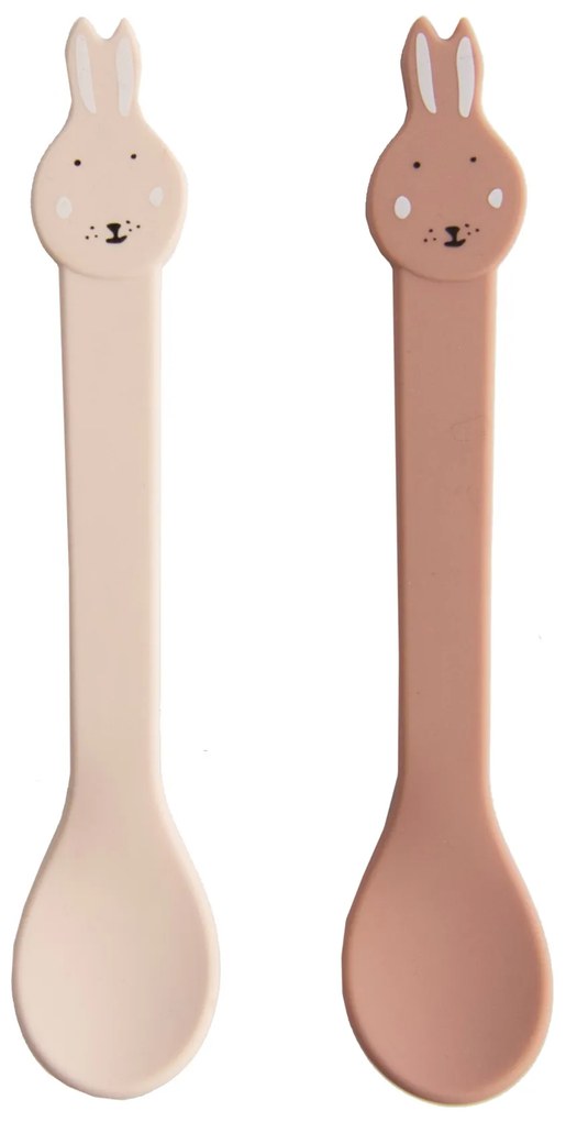 Cucchiaini in silicone 2 pezzi Mrs. Rabbit