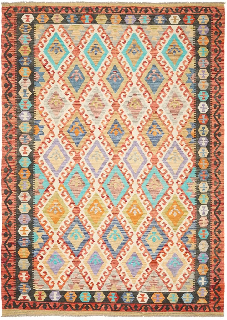 Kilim Tappeto orientale 210 x 290 (Pakistan) Tessuto A Mano