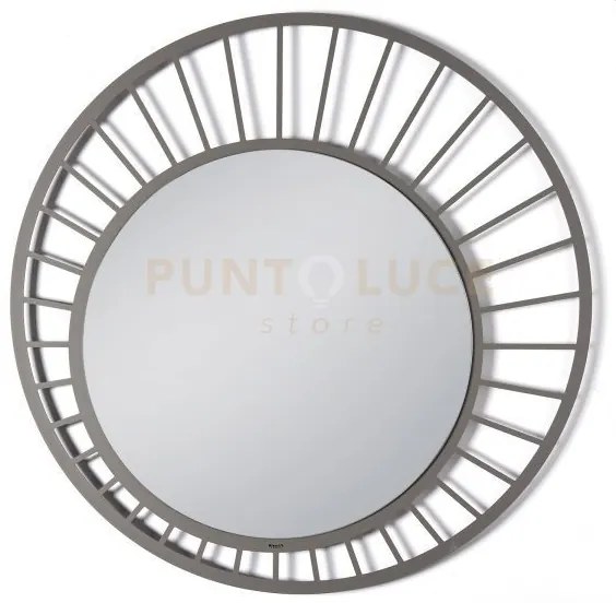 Specchio moderno da parete ray fango