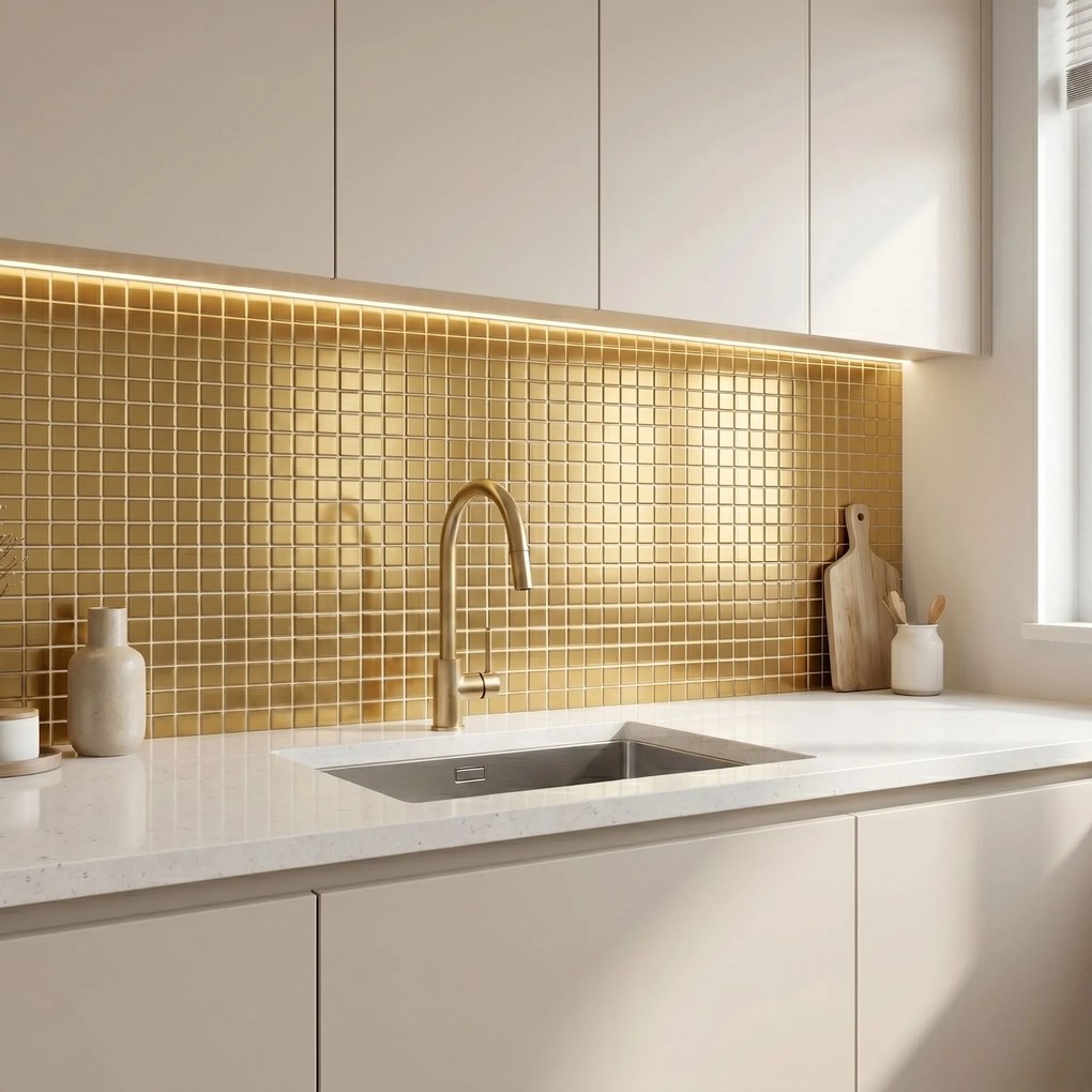 Mosaico da Parete Glass REA P14014