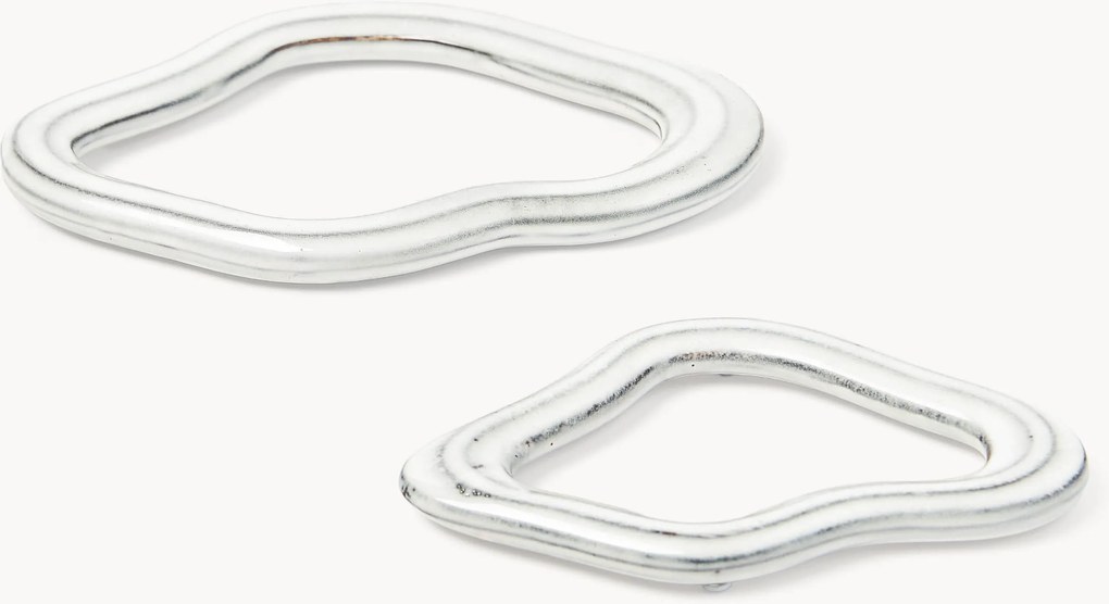 Set di 2 sottobicchieri fatti a mano Nordic Sand