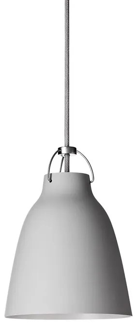 Caravaggio™ P1 Lampada a Sospensione Opaco Grigio25 - Fritz Hansen