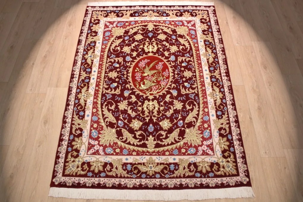 Tabriz Tappeto persiano 210x160 (Iran) Annodato A Mano