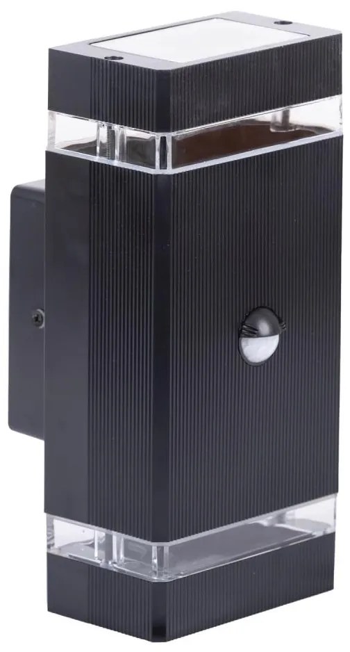 Applique da esterno con sensore NIZZA 2xGU10/35W/230V IP65