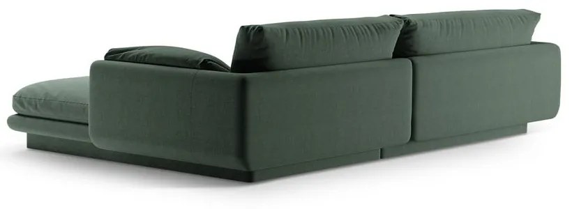 Divano angolare verde scuro (angolo sinistro) Torino - Micadoni Home