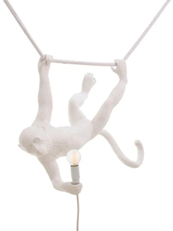 Monkey Swing Lampada a Sospensione Bianco - Seletti