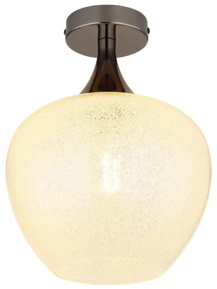 Globo 15548DK - Plafoniera MAXY 1xE27/40W/230V bianco/antracite