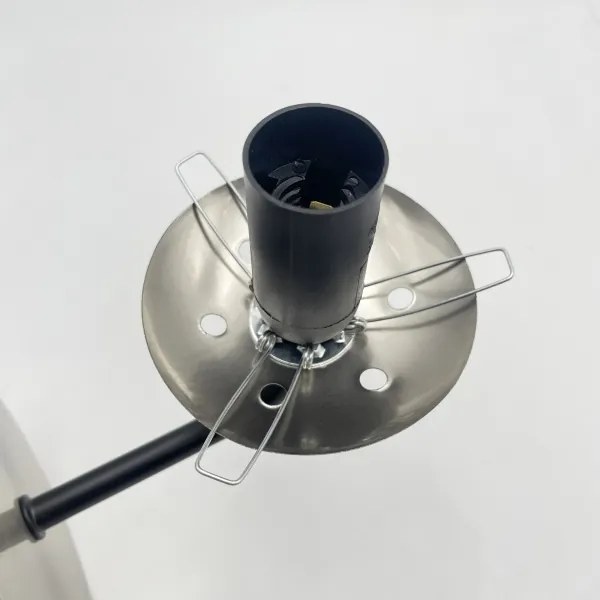 Brilagi - Lampada da parete MALIVA 1xE14/15W/230V cromo opaco/fumé