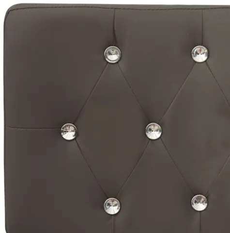 Panca 110 cm Grigio Antracite in Similpelle