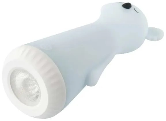 Torcia ricaricabile a LED dimmerabile per bambini 2 in 1 con luce notturna, 3,7V 1200 mAh