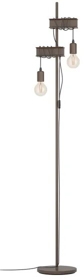 Eglo 43526 - Lampada con piedistallo TOWNSHEND 2xE27/10W/230V