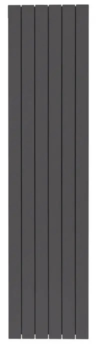 Radiatore acqua calda PRODIGE SUPERIOR in alluminio, 6 elementi, interasse 1800 mm, ardesia/slate-grey