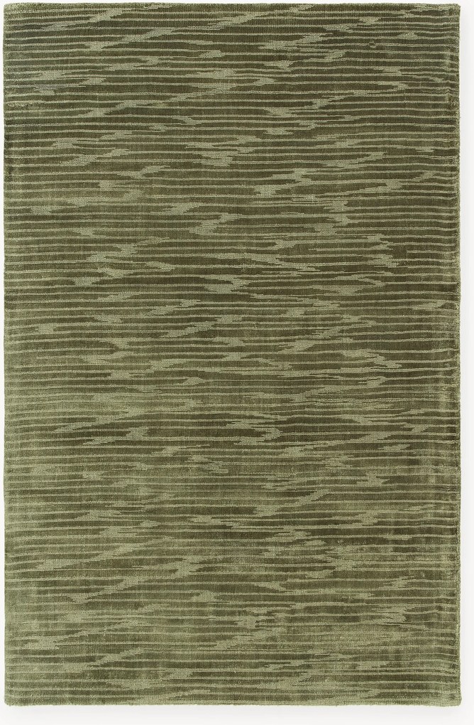 Tappeto in lyocell intrecciato a mano Oriana