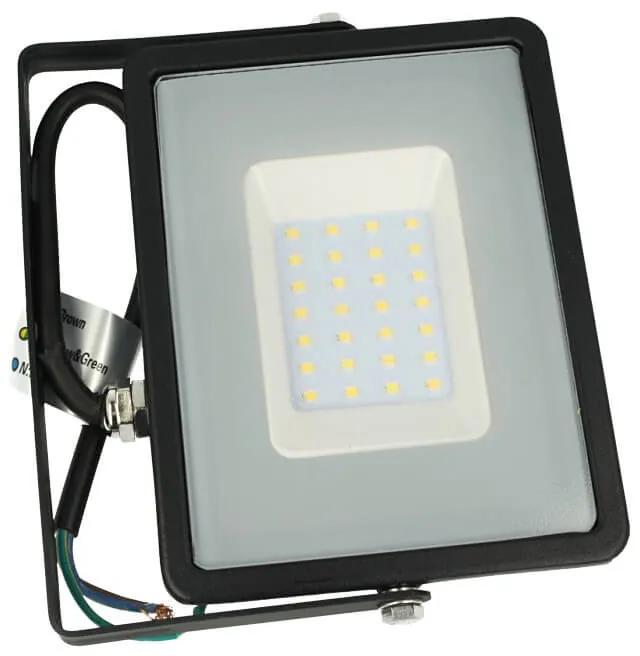 Faro Proiettore Led Flood Light 10W Bianco Freddo 6400K Carcassa Nera Chip Samsung Garanzia 5 Anni SKU-426