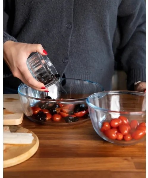 Pirofila da forno con coperchio PYREX 1,3 l