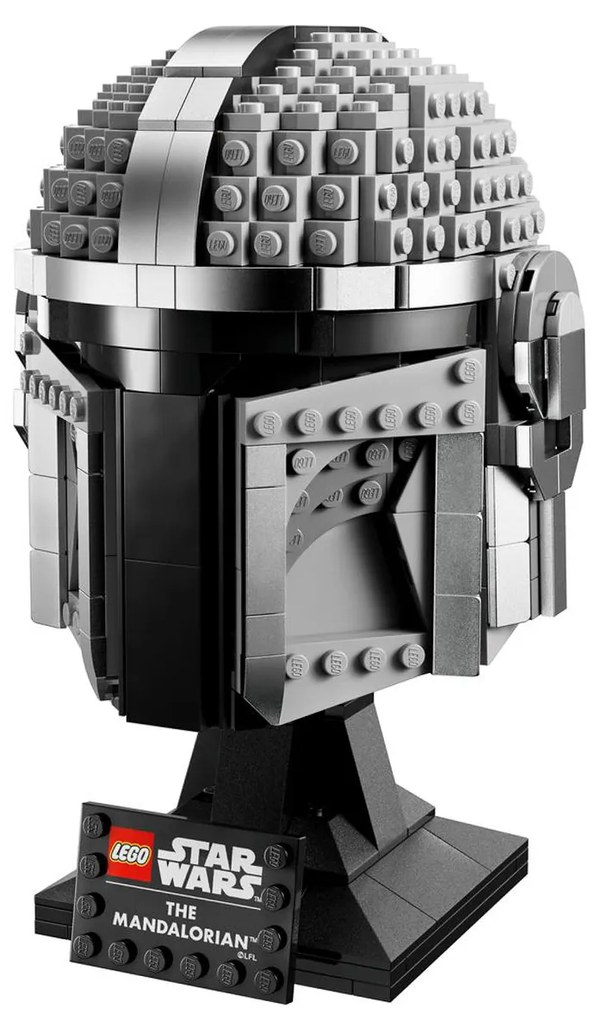 Casco del Mandaloriano Star Wars da costruire Lego