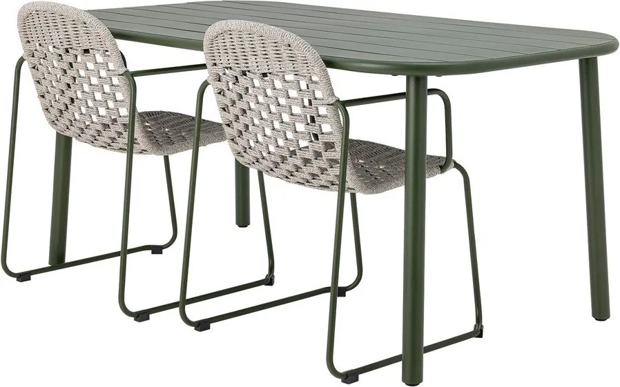 Tavolo da pranzo da giardino in metallo 90x160 cm Calana – Bloomingville