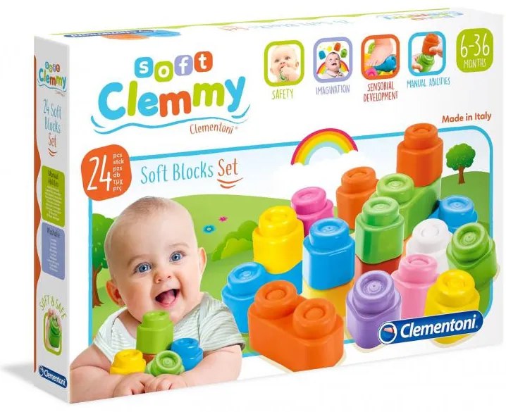 Soft Clemmy – confezione 24 mattoncini