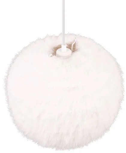 Lampada a sospensione crema ø 35 cm Furry - Reality