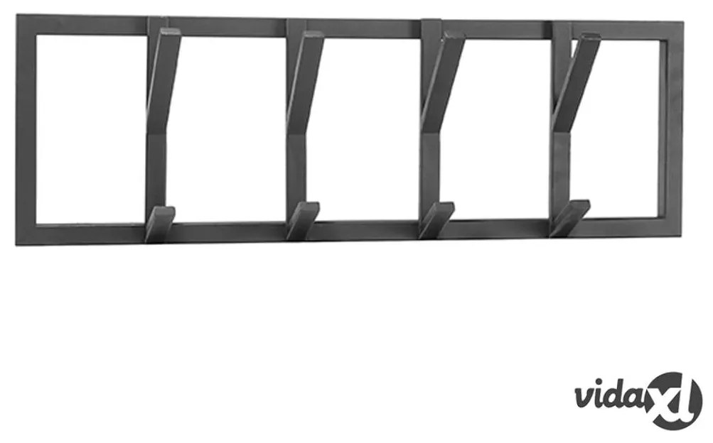 LABEL51 Appendiabiti Frame 70x9x22 cm M Nero