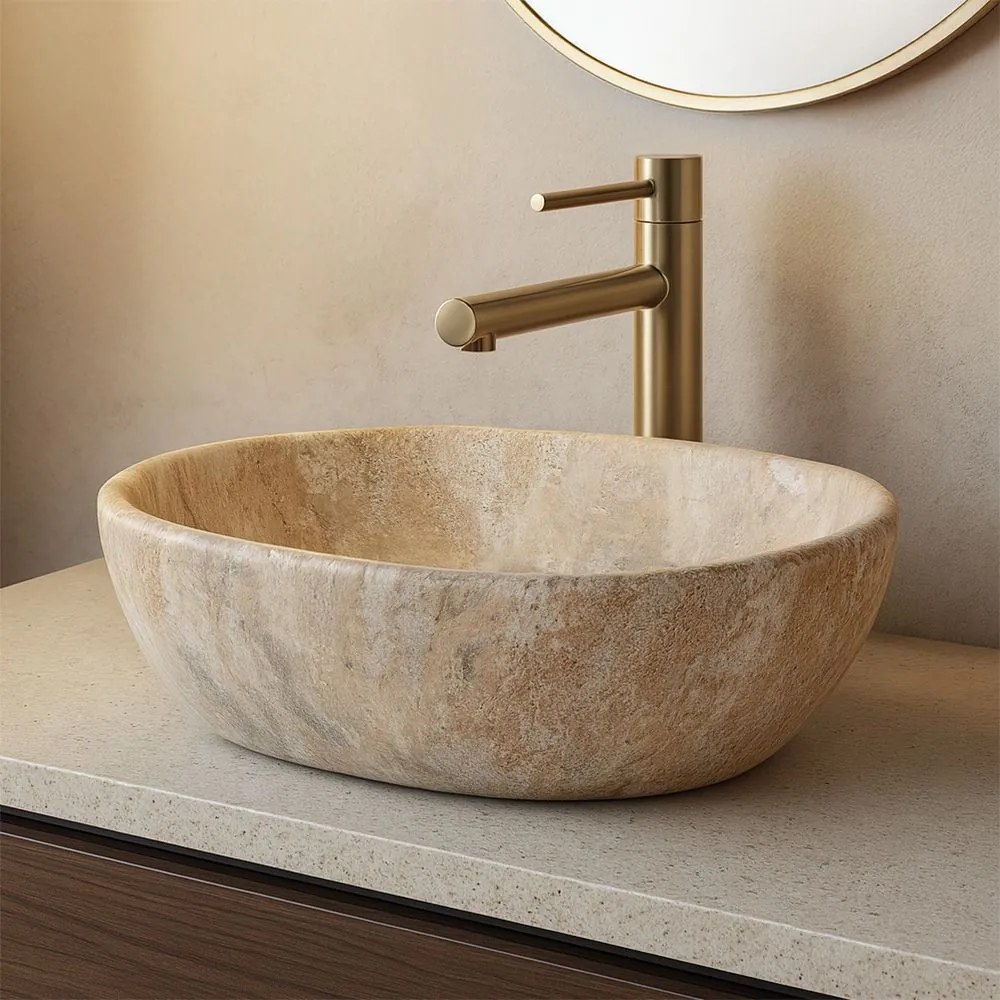 Lavabo da appoggio Rea Amelia SAVANA MATT