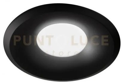 Gfa1151- faretto ad incasso tondo 1 luce attacco gu10 d.9,4cm allum...