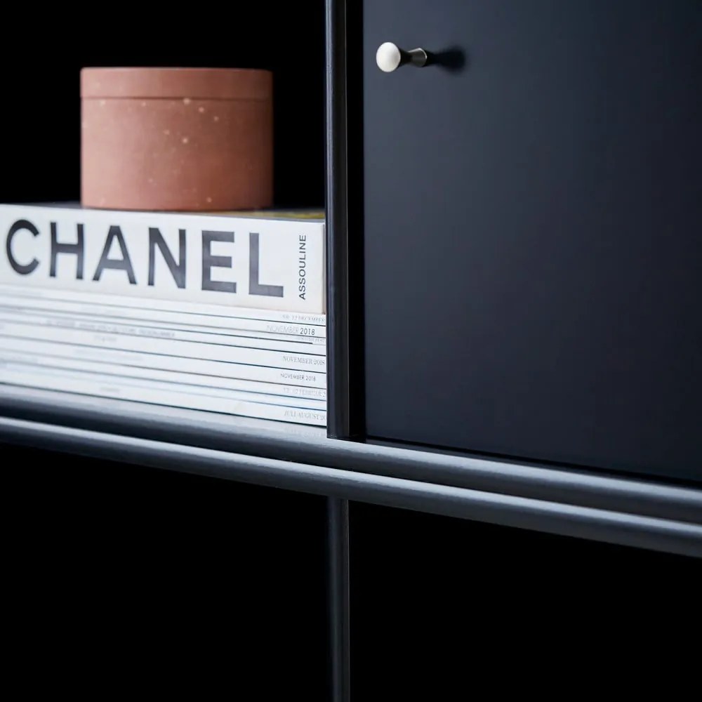 Libreria a parete nera Hammel Mistral Kubus - Hammel Furniture