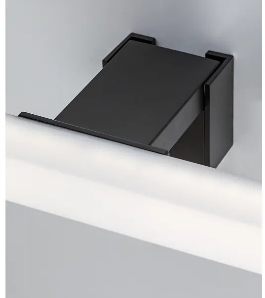 Rabalux 75052 - Illuminazione a LED per specchio da bagno OLIRO LED/9W/230V IP44 60 cm nero