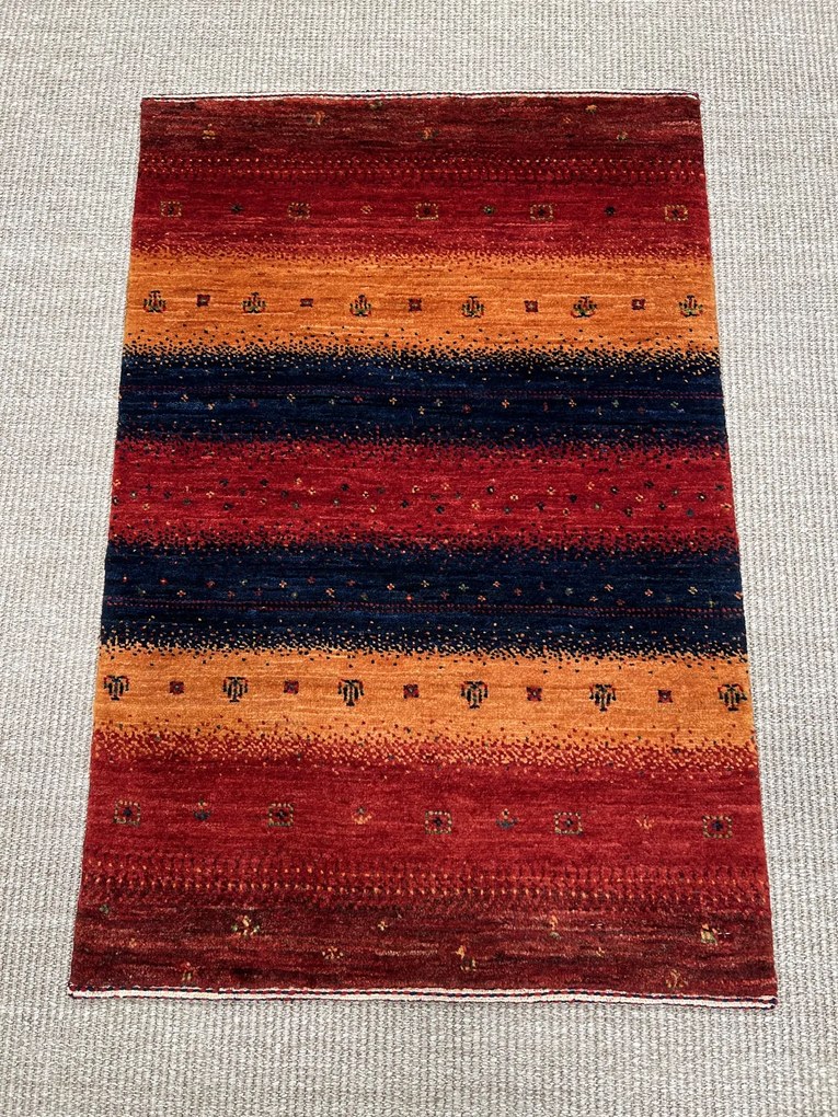 Loribaft Tappeto persiano 90x60 (Iran) Annodato A Mano