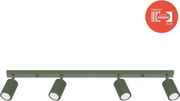 Brilagi - Faretto LED CRESTO 4xGU10/10W/230V verde