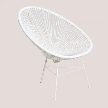 Sedia Da Giardino New Acapulco White Bianco - Sklum