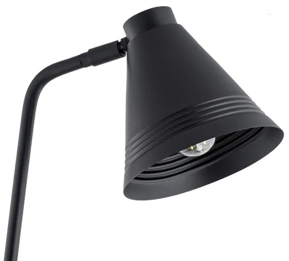 Argon 8003 - Lampada da terra AVALONE 1xE27/15W/230V nero