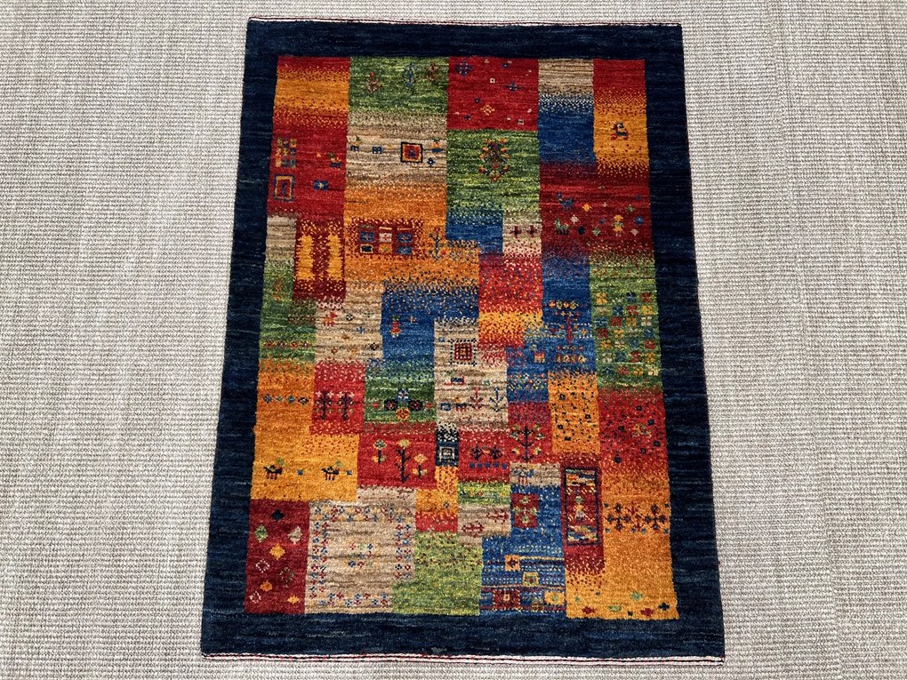 Loribaft Tappeto 100x70 (Iran) Annodato A Mano
