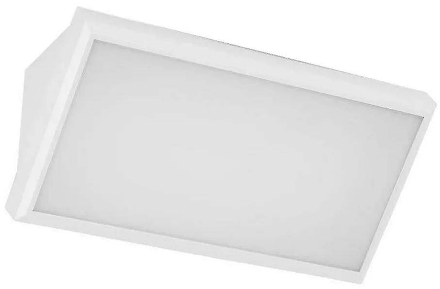 Lampada da parete LED esterna 12W 230V 4000K IP65 bianco