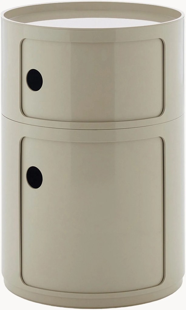 Contenitore di design con 2 cassetti Componibili, alt. 62 cm