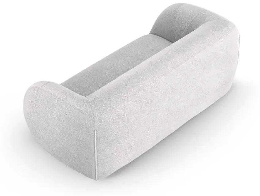 Divano bouclé grigio chiaro 210 cm Essen - Cosmopolitan Design
