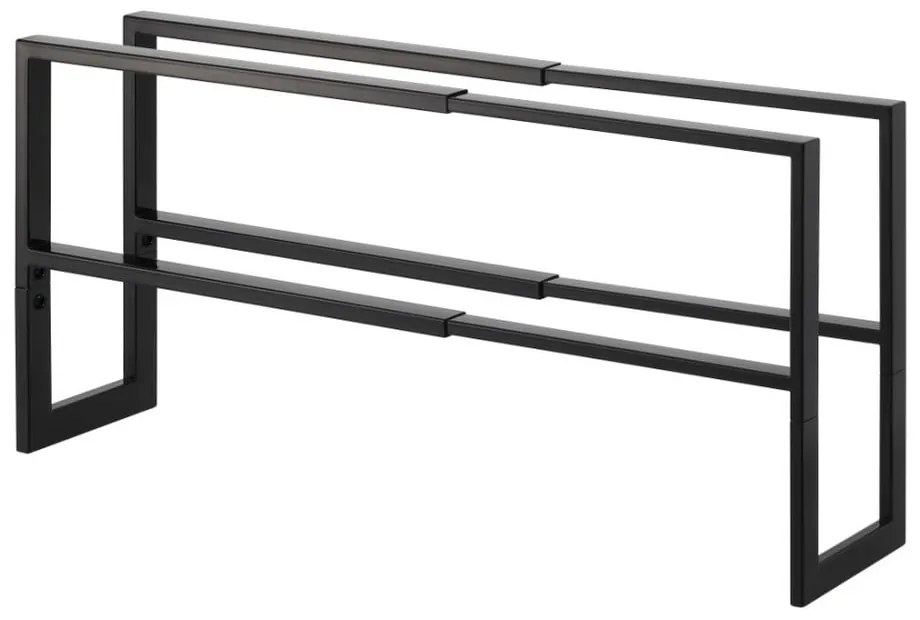 Scaffale nero per scarpe Line - YAMAZAKI