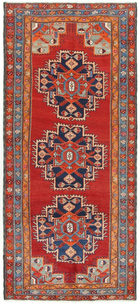 Meshkin Tappeto persiano 320 x 140 (Iran) Annodato A Mano