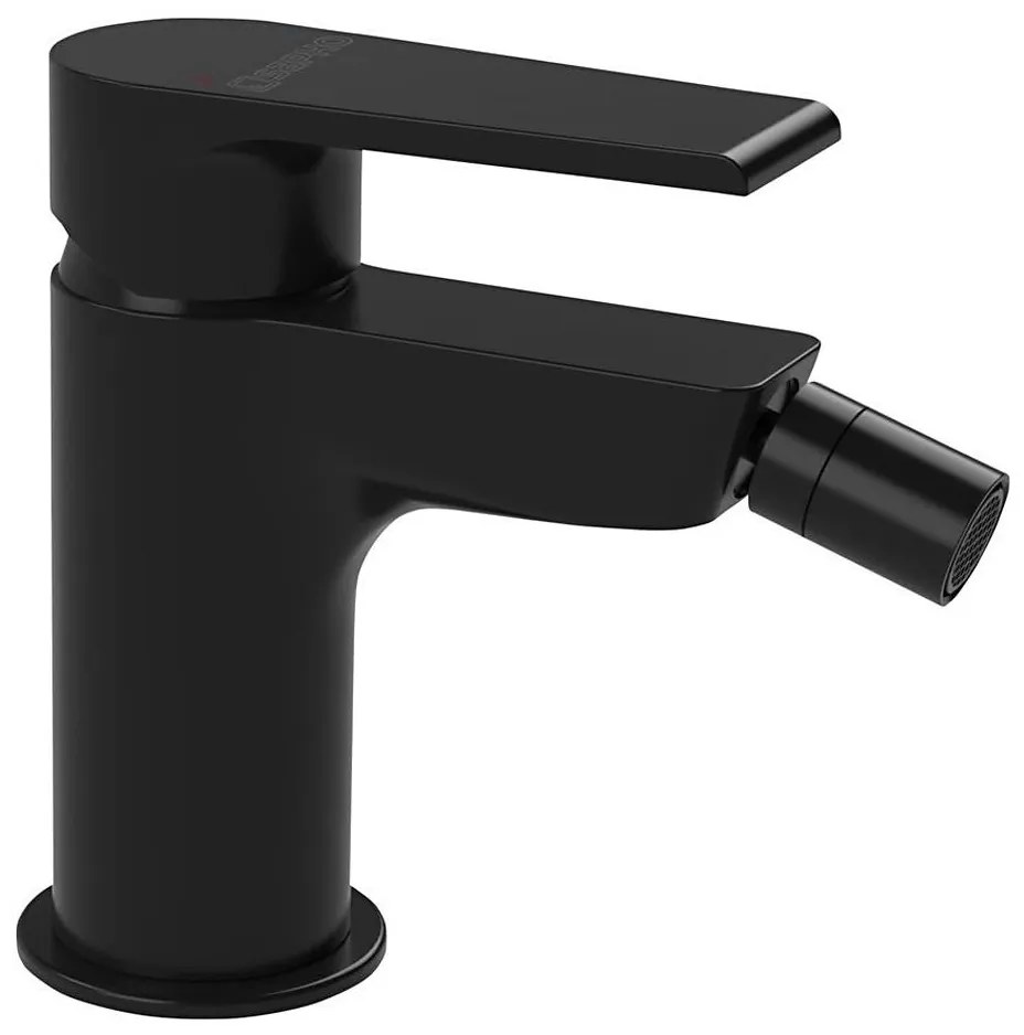 Sapho - Miscelatore per bidet KAI 12 cm nero opaco