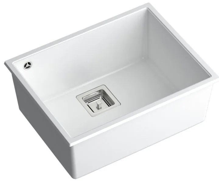 Lavello in granito DAVID 50 White