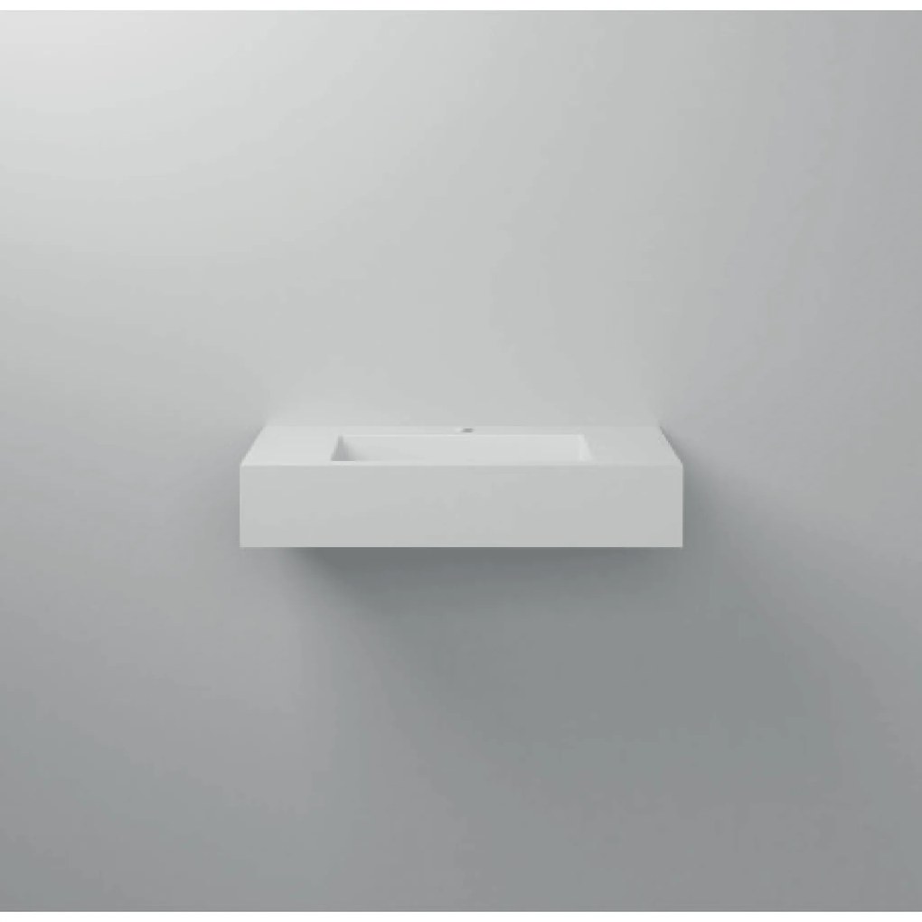 Lavabo Sospeso 80,2x46,1 Cm Bianco Luciodo