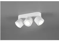 Plafone 3 Spot Doppia Emissione Led L27 cm Taurus Bianco Trio Lighting