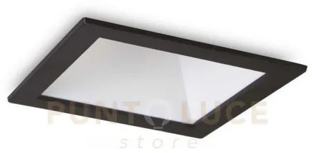 Game led cob cree trim square 11 w 36° 950 lm 3000 k nero e bianco