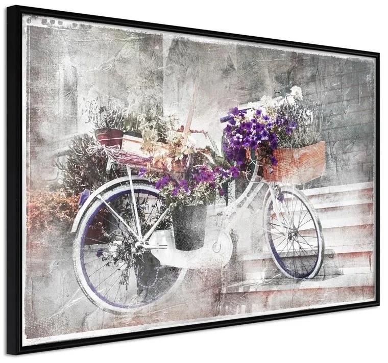 Poster  Flower Delivery  Cornice Quadri Cornice nera, Larghezza x Altezza Home decor 60x40